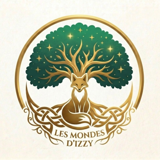 Logo Les Mondes d'Izzy, énergéticienne, médium et guérisseuse